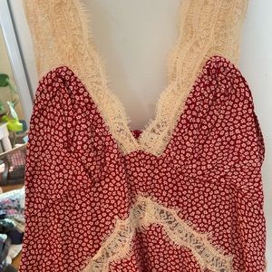 UO delicate lace detail dress